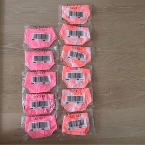 VICTORIA'S SECRET -  11 PAIRS OF THONGS - SIZE SMALL